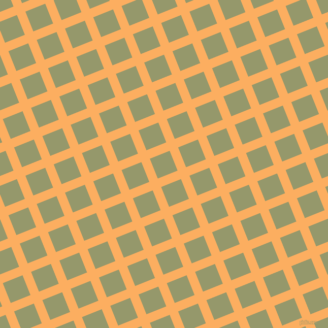 22/112 degree angle diagonal checkered chequered lines, 18 pixel line width, 42 pixel square size, Rajah and Avocado plaid checkered seamless tileable