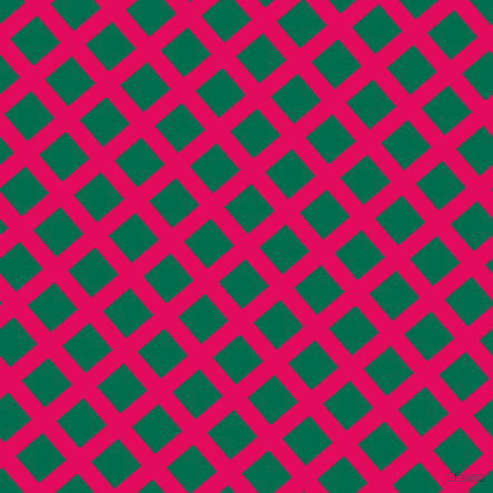 41/131 degree angle diagonal checkered chequered lines, 16 pixel line width, 32 pixel square size, Razzmatazz and Watercourse plaid checkered seamless tileable