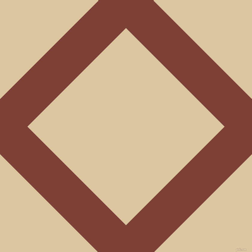 45/135 degree angle diagonal checkered chequered lines, 130 pixel lines width, 467 pixel square size, Red Robin and Raffia plaid checkered seamless tileable