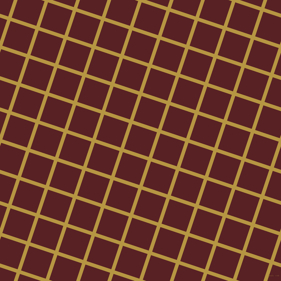 72/162 degree angle diagonal checkered chequered lines, 12 pixel lines width, 86 pixel square size, Roti and Burnt Crimson plaid checkered seamless tileable