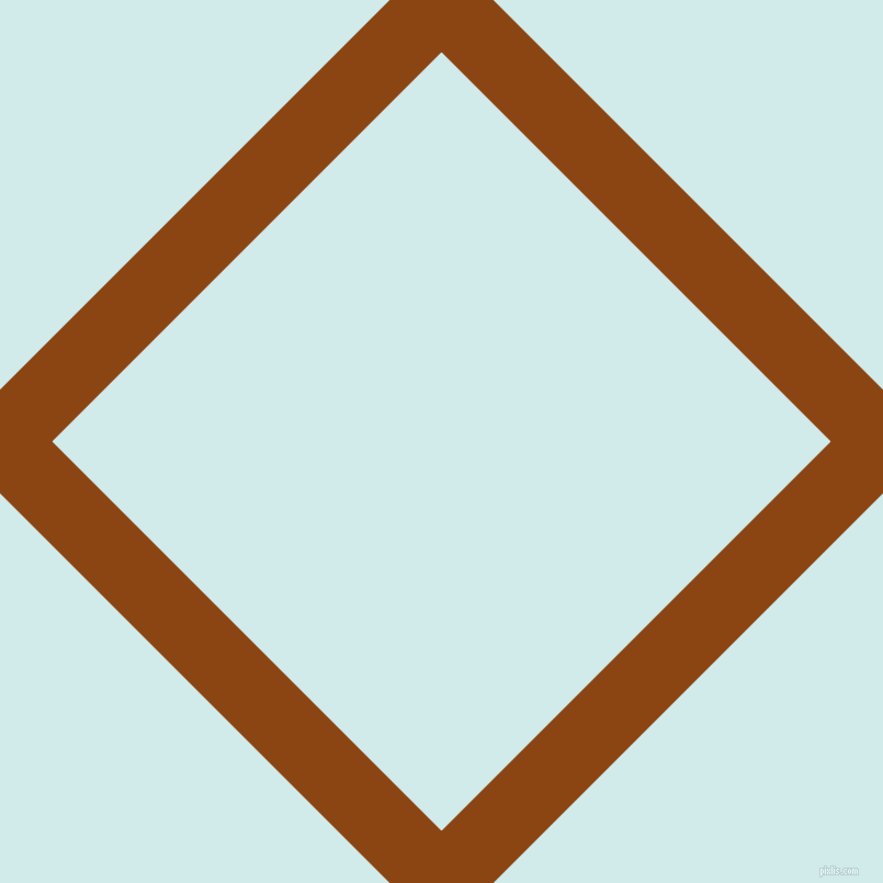 45/135 degree angle diagonal checkered chequered lines, 67 pixel lines width, 502 pixel square size, Saddle Brown and Oyster Bay plaid checkered seamless tileable