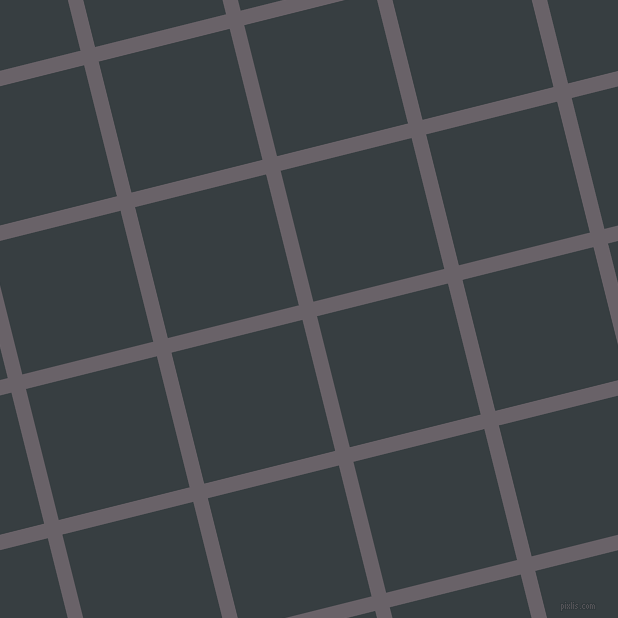 14/104 degree angle diagonal checkered chequered lines, 15 pixel line width, 135 pixel square size, Salt Box and Mine Shaft plaid checkered seamless tileable