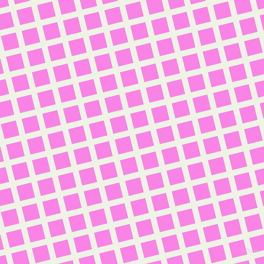 14/104 degree angle diagonal checkered chequered lines, 12 pixel line width, 31 pixel square size, Saltpan and Pale Magenta plaid checkered seamless tileable