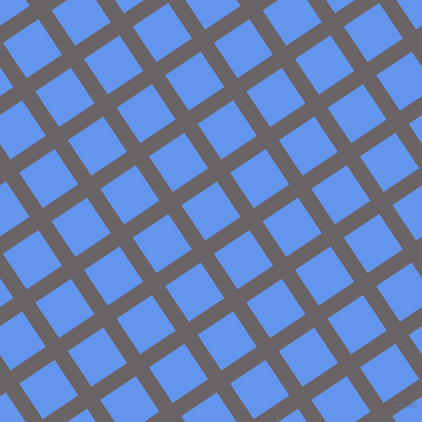 34/124 degree angle diagonal checkered chequered lines, 23 pixel lines width, 62 pixel square size, Scorpion and Cornflower Blue plaid checkered seamless tileable