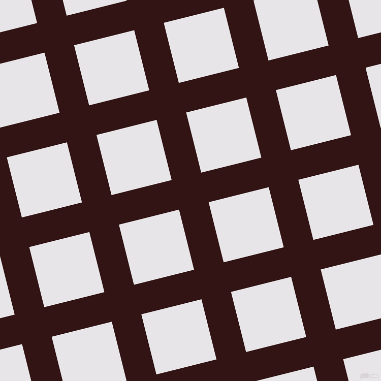 14/104 degree angle diagonal checkered chequered lines, 60 pixel line width, 122 pixel square sizeSeal Brown and White Lilac plaid checkered seamless tileable