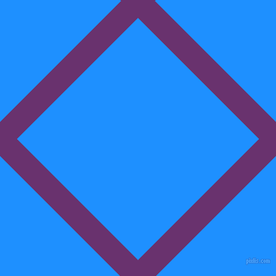 45/135 degree angle diagonal checkered chequered lines, 35 pixel line width, 250 pixel square size, Seance and Dodger Blue plaid checkered seamless tileable