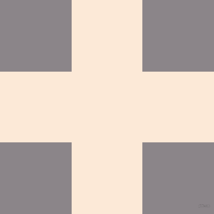 checkered chequered horizontal vertical lines, 225 pixel lines width, 456 pixel square size, Serenade and Taupe Grey plaid checkered seamless tileable