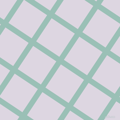 56/146 degree angle diagonal checkered chequered lines, 19 pixel line width, 97 pixel square size, Shadow Green and Titan White plaid checkered seamless tileable