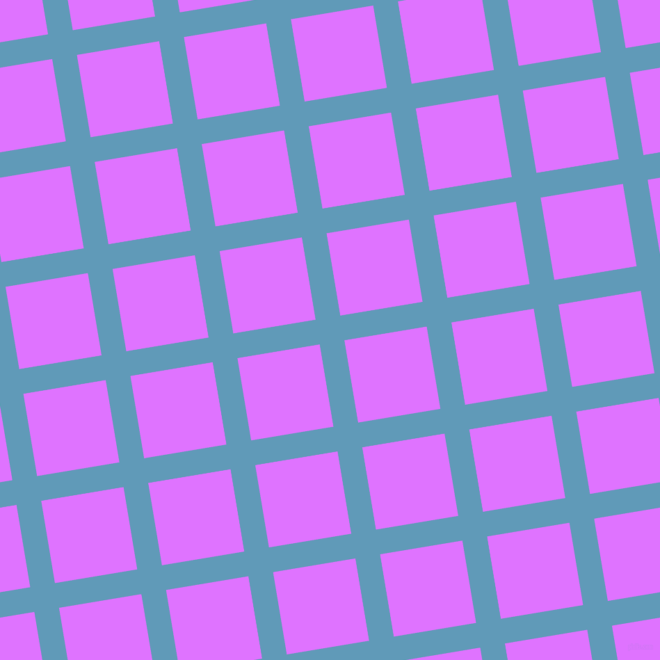 9/99 degree angle diagonal checkered chequered lines, 36 pixel line width, 120 pixel square size, Shakespeare and Heliotrope plaid checkered seamless tileable