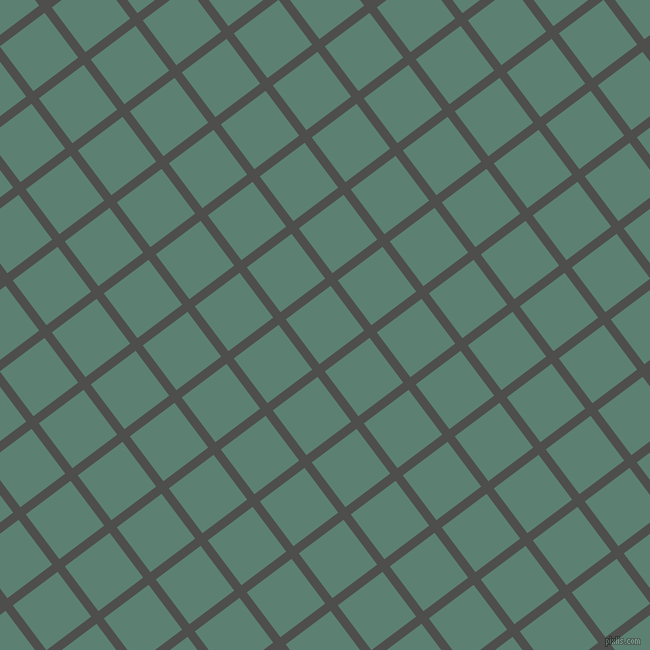 37/127 degree angle diagonal checkered chequered lines, 9 pixel lines width, 56 pixel square size, Ship Grey and Cutty Sark plaid checkered seamless tileable