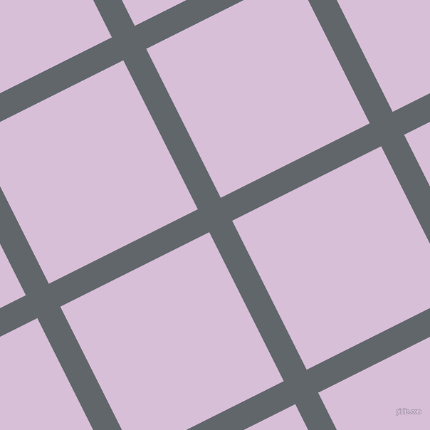 27/117 degree angle diagonal checkered chequered lines, 36 pixel line width, 234 pixel square size, Shuttle Grey and Thistle plaid checkered seamless tileable