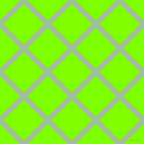 45/135 degree angle diagonal checkered chequered lines, 20 pixel lines width, 112 pixel square size, Spring Rain and Chartreuse plaid checkered seamless tileable