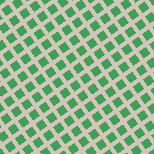 35/125 degree angle diagonal checkered chequered lines, 16 pixel lines width, 32 pixel square size, Stark White and Chateau Green plaid checkered seamless tileable