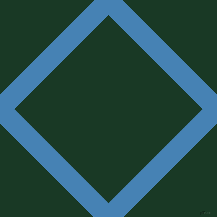 45/135 degree angle diagonal checkered chequered lines, 69 pixel lines width, 451 pixel square size, Steel Blue and Deep Fir plaid checkered seamless tileable