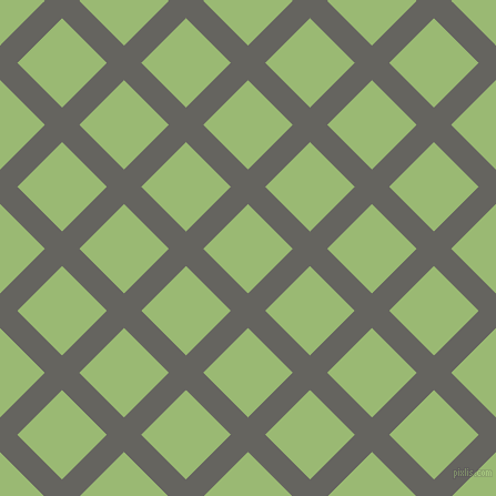 45/135 degree angle diagonal checkered chequered lines, 22 pixel lines width, 57 pixel square size, Storm Dust and Olivine plaid checkered seamless tileable