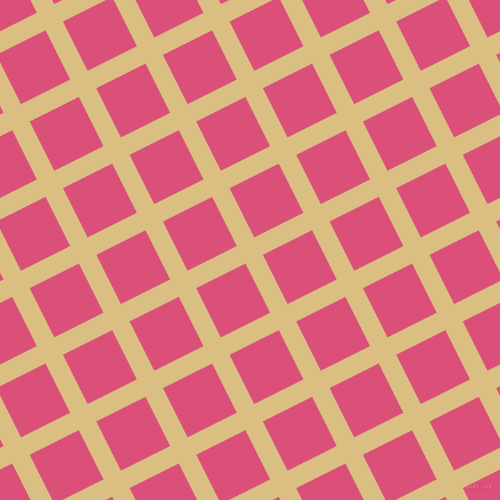 27/117 degree angle diagonal checkered chequered lines, 28 pixel lines width, 79 pixel square size, Straw and Cranberry plaid checkered seamless tileable