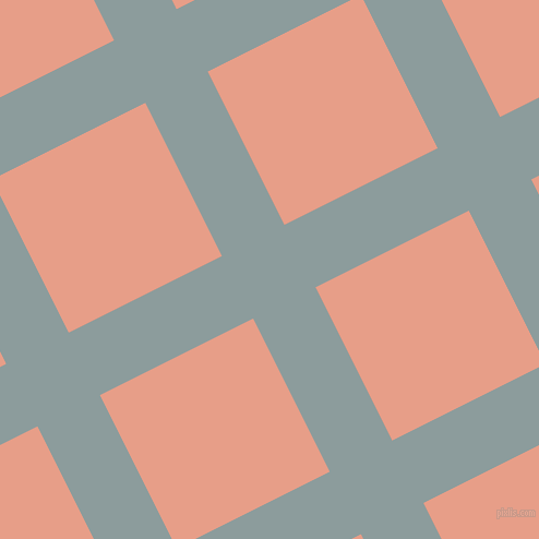 27/117 degree angle diagonal checkered chequered lines, 64 pixel line width, 157 pixel square size, Submarine and Tonys Pink plaid checkered seamless tileable