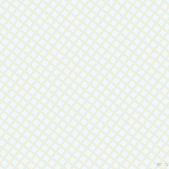 52/142 degree angle diagonal checkered chequered lines, 8 pixel line width, 16 pixel square size, Sugar Cane and Alice Blue plaid checkered seamless tileable