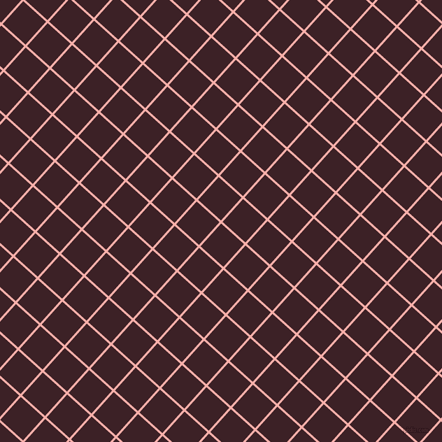 48/138 degree angle diagonal checkered chequered lines, 3 pixel line width, 44 pixel square size, Sundown and Temptress plaid checkered seamless tileable