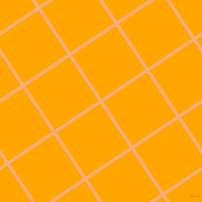 34/124 degree angle diagonal checkered chequered lines, 11 pixel line width, 169 pixel square size, Tacao and Orange plaid checkered seamless tileable