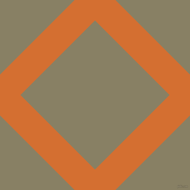 45/135 degree angle diagonal checkered chequered lines, 97 pixel lines width, 354 pixel square size, Tango and Olive Haze plaid checkered seamless tileable