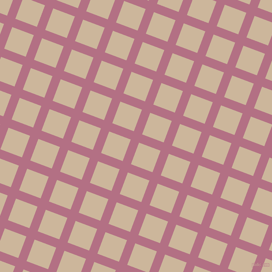 69/159 degree angle diagonal checkered chequered lines, 18 pixel line width, 47 pixel square size, Tapestry and Vanilla plaid checkered seamless tileable