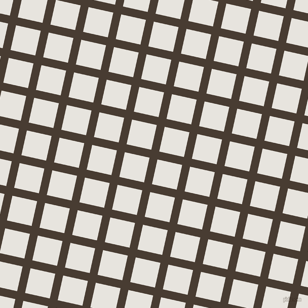 77/167 degree angle diagonal checkered chequered lines, 16 pixel line width, 50 pixel square size, Taupe and Wild Sand plaid checkered seamless tileable