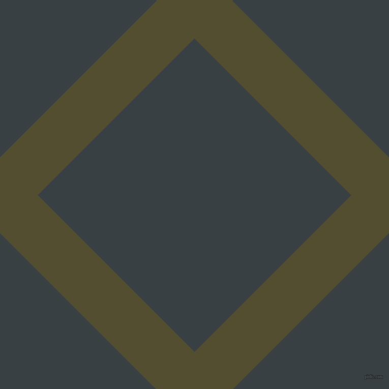 45/135 degree angle diagonal checkered chequered lines, 105 pixel line width, 436 pixel square size, Thatch Green and Charade plaid checkered seamless tileable