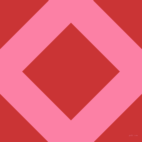45/135 degree angle diagonal checkered chequered lines, 124 pixel line width, 273 pixel square sizeTickle Me Pink and Mahogany plaid checkered seamless tileable