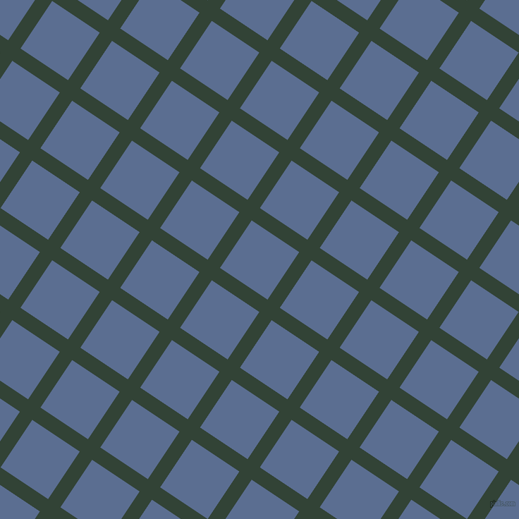 56/146 degree angle diagonal checkered chequered lines, 21 pixel lines width, 81 pixel square size, Timber Green and Waikawa Grey plaid checkered seamless tileable