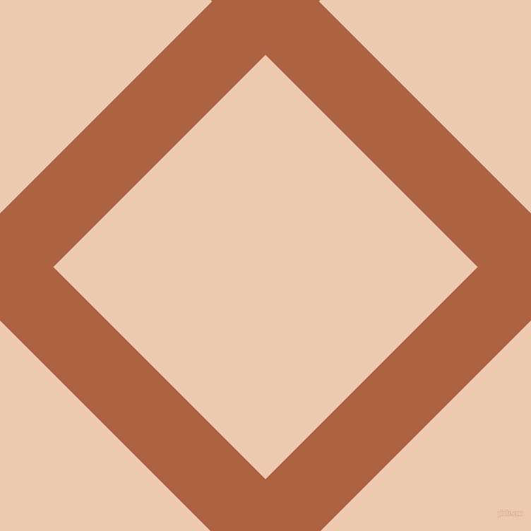 45/135 degree angle diagonal checkered chequered lines, 107 pixel lines width, 425 pixel square size, Tuscany and Desert Sand plaid checkered seamless tileable