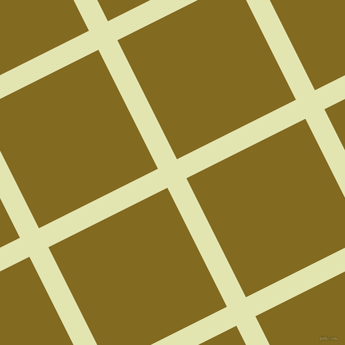 27/117 degree angle diagonal checkered chequered lines, 42 pixel line width, 263 pixel square size, Tusk and Yukon Gold plaid checkered seamless tileable
