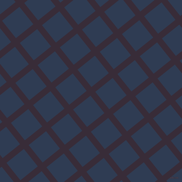 39/129 degree angle diagonal checkered chequered lines, 26 pixel lines width, 94 pixel square size, Valentino and Biscay plaid checkered seamless tileable