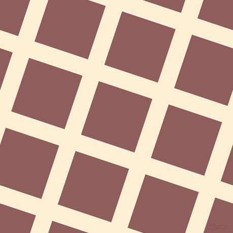 72/162 degree angle diagonal checkered chequered lines, 34 pixel lines width, 111 pixel square size, Varden and Rose Taupe plaid checkered seamless tileable