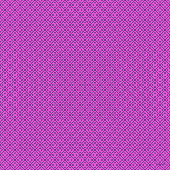45/135 degree angle diagonal checkered chequered lines, 2 pixel line width, 6 pixel square size, Vivid Violet and Free Speech Magenta plaid checkered seamless tileable