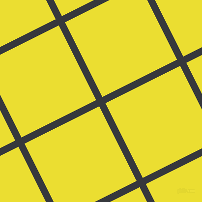 27/117 degree angle diagonal checkered chequered lines, 14 pixel line width, 170 pixel square size, Vulcan and Golden Fizz plaid checkered seamless tileable