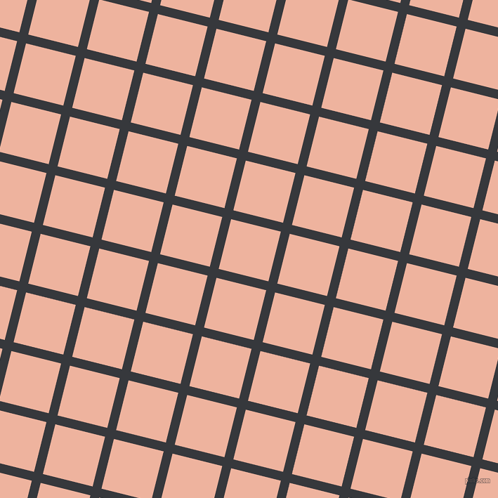 76/166 degree angle diagonal checkered chequered lines, 13 pixel lines width, 73 pixel square size, Vulcan and Wax Flower plaid checkered seamless tileable