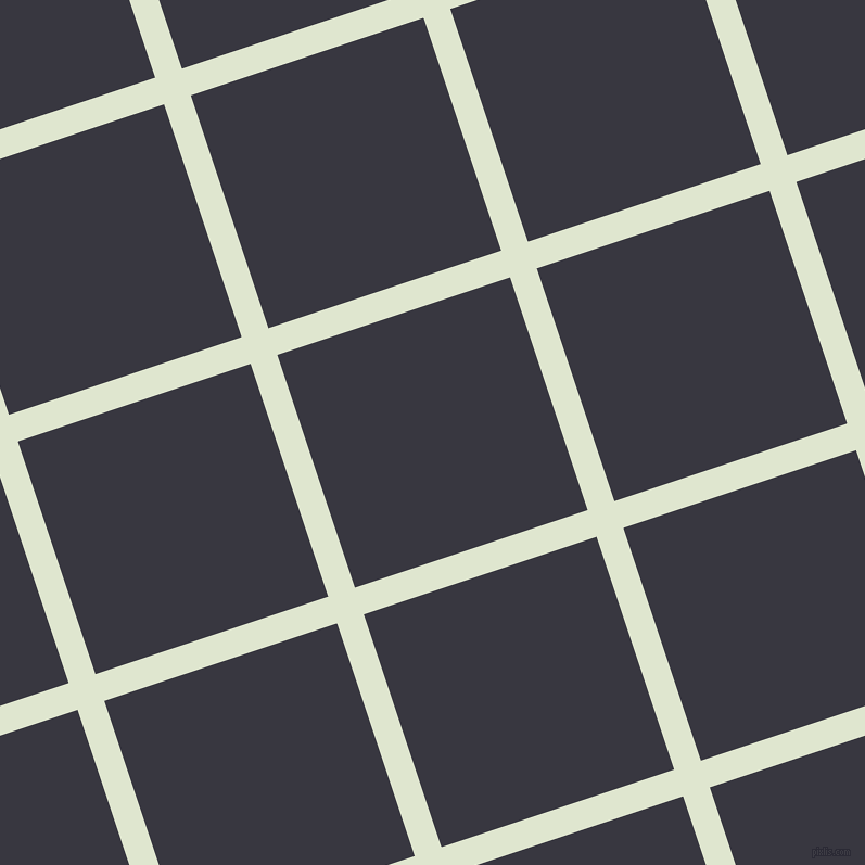 18/108 degree angle diagonal checkered chequered lines, 26 pixel lines width, 226 pixel square size, Willow Brook and Black Marlin plaid checkered seamless tileable