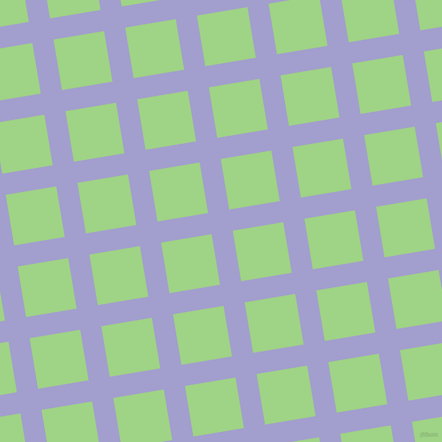 9/99 degree angle diagonal checkered chequered lines, 43 pixel lines width, 103 pixel square size, Wistful and Gossip plaid checkered seamless tileable