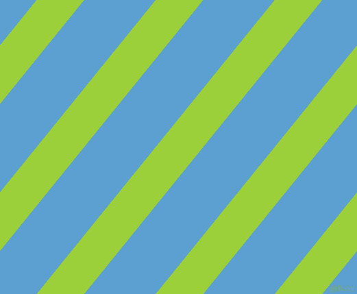 51 degree angle lines stripes, 54 pixel line width, 81 pixel line spacing, Atlantis and Picton Blue stripes and lines seamless tileable