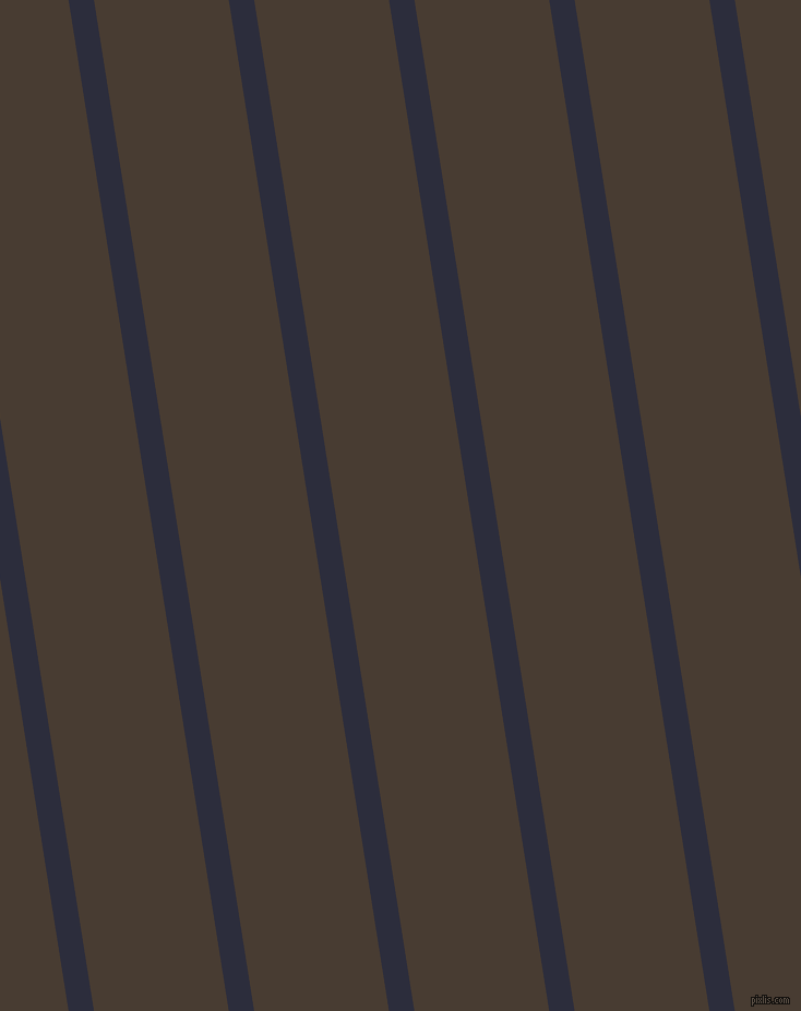 99 degree angle lines stripes, 23 pixel line width, 122 pixel line spacing, Black Rock and Taupe stripes and lines seamless tileable