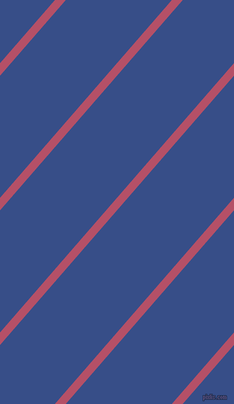 49 degree angle lines stripes, 12 pixel line width, 117 pixel line spacing, Blush and Tory Blue stripes and lines seamless tileable