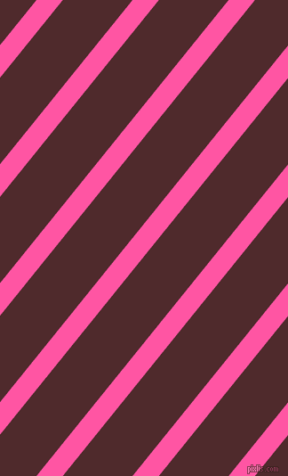 51 degree angle lines stripes, 23 pixel line width, 61 pixel line spacing, Brilliant Rose and Heath stripes and lines seamless tileable