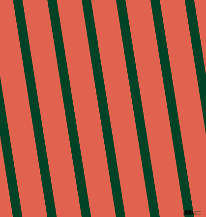 99 degree angle lines stripes, 19 pixel line width, 50 pixel line spacing, British Racing Green and Flamingo stripes and lines seamless tileable