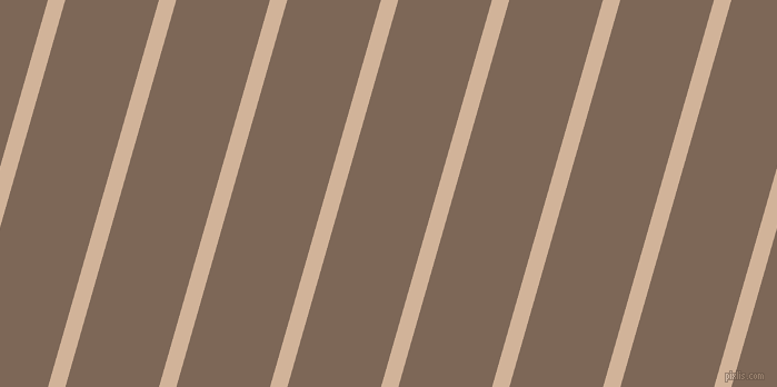 74 degree angle lines stripes, 15 pixel line width, 81 pixel line spacing, Cashmere and Roman Coffee stripes and lines seamless tileable