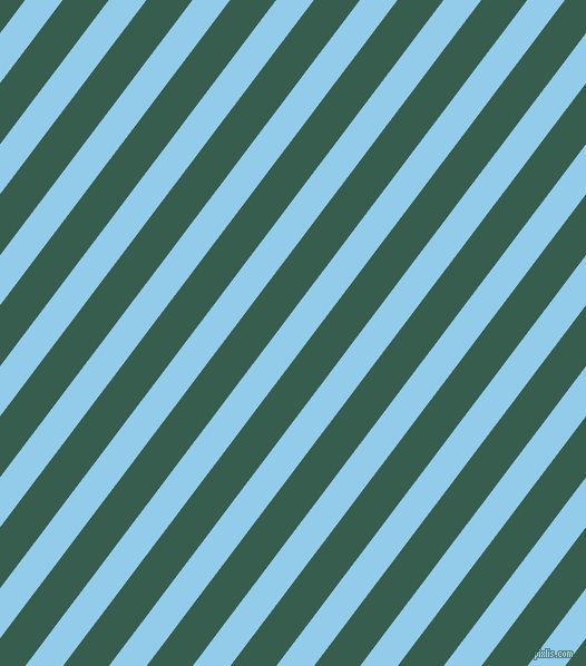 53 degree angle lines stripes, 27 pixel line width, 33 pixel line spacing, Cornflower and Spectra stripes and lines seamless tileable