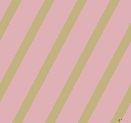 62 degree angle lines stripes, 30 pixel line width, 70 pixel line spacing, Ecru and Blossom stripes and lines seamless tileable