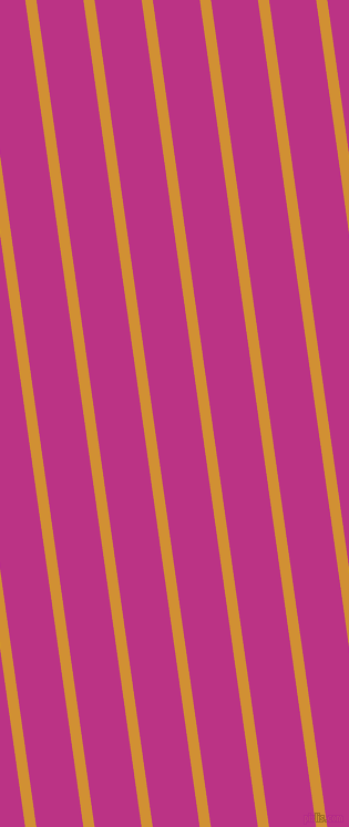98 degree angle lines stripes, 10 pixel line width, 42 pixel line spacing, Fuel Yellow and Red Violet stripes and lines seamless tileable