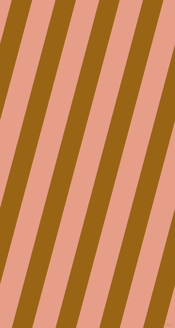 75 degree angle lines stripes, 63 pixel line width, 72 pixel line spacing, Golden Brown and Tonys Pink stripes and lines seamless tileable
