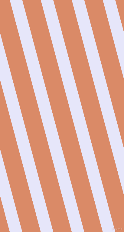 105 degree angle lines stripes, 40 pixel line width, 59 pixel line spacing, Lavender and Copper stripes and lines seamless tileable
